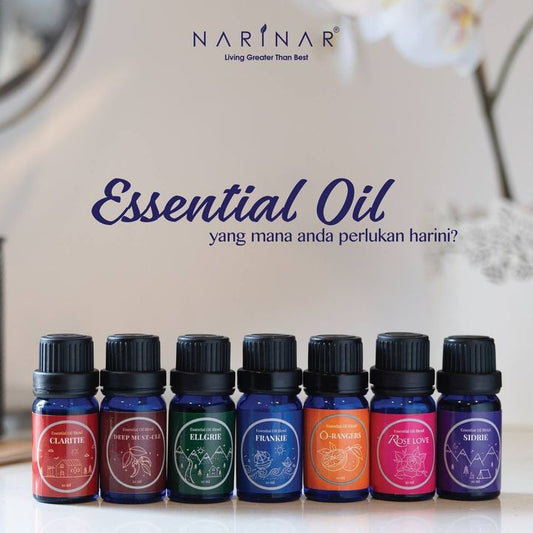 BLENDED ESSENTIAL OIL YANG WAJIB ADA UNTUK SETIAP KELUARGA