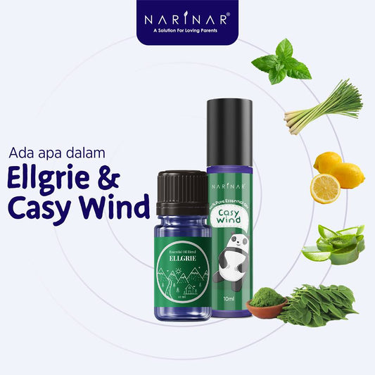 Ada apa dalam Ellgrie dan Casy Wind Blended Essential Oils?