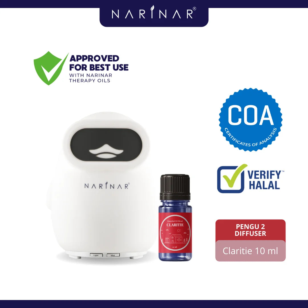 Narinar Geniyus Set – Pengu 2 Diffuser/Claritie Aromatherapy Air Diffuser