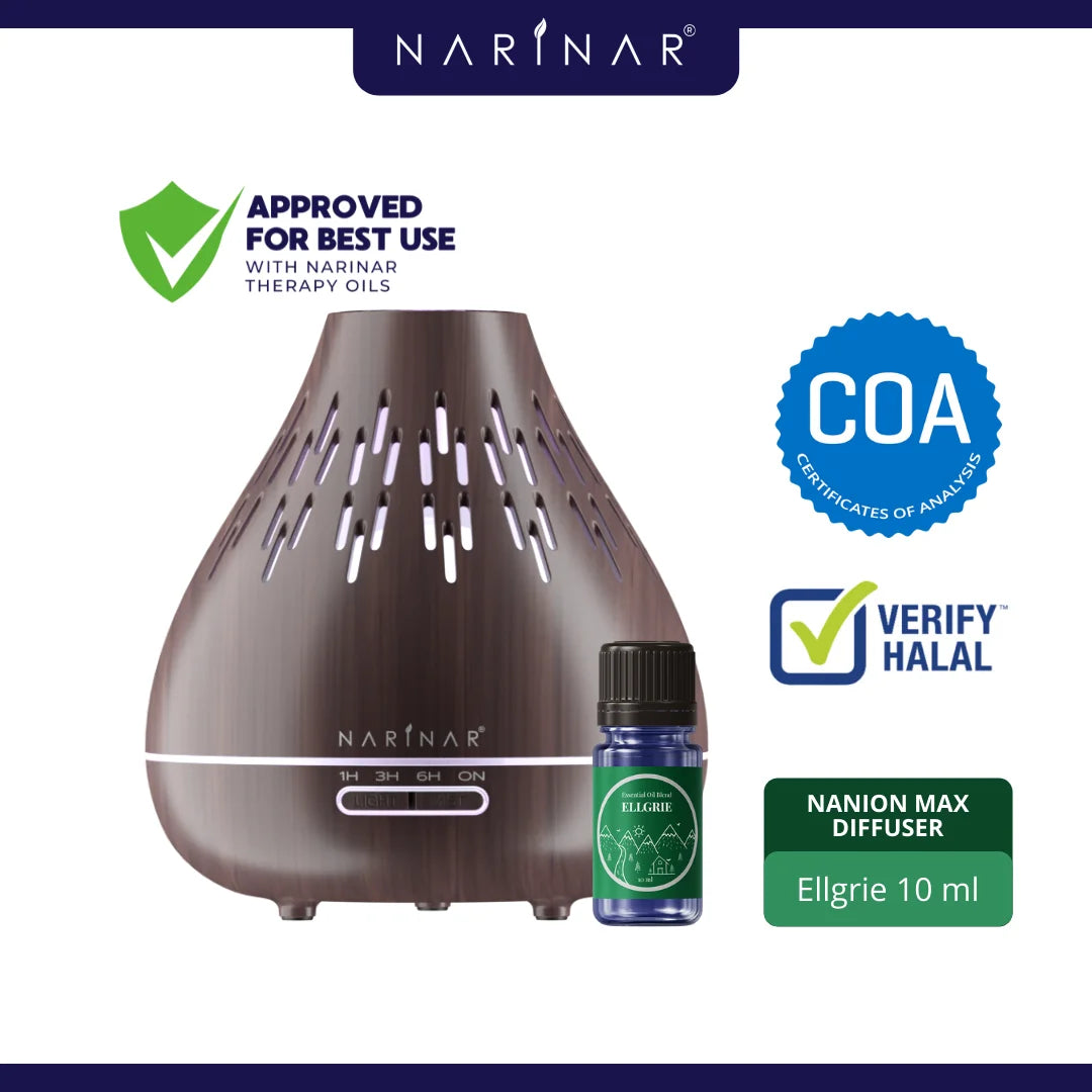 Narinar I Believe I Can Fly Set – Nanion Max Ellgire Aromatherapy Air Diffuser