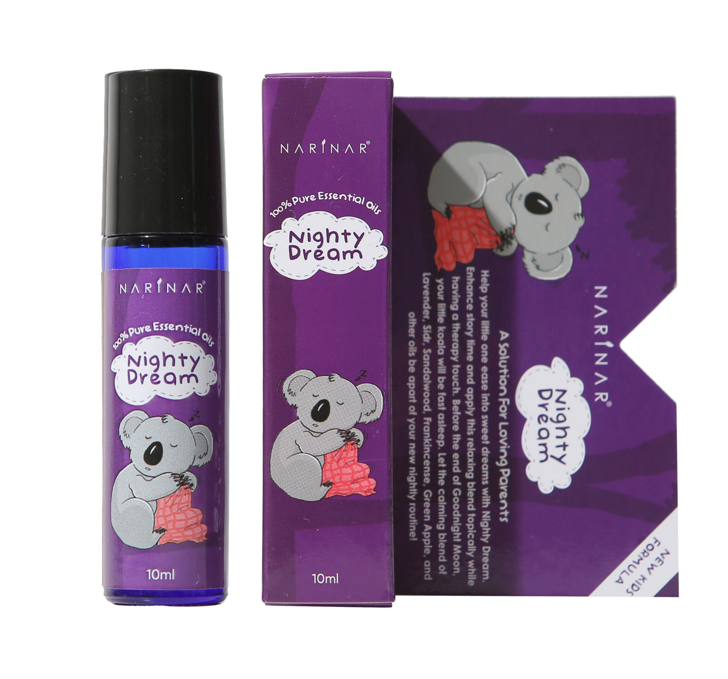 Narinar Nighty Dream Roll On Essential Aromatherapy Oil (10ml)