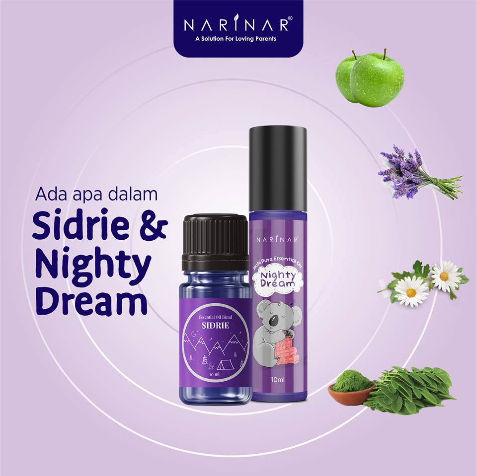 Ada apa Dalam Sidrie dan Nighty Dream Blended Essential Oils?