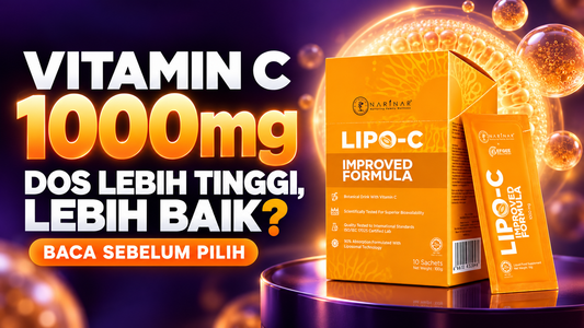 Vitamin C 1000mg: Adakah Dos Lebih Tinggi Sentiasa Lebih Baik?