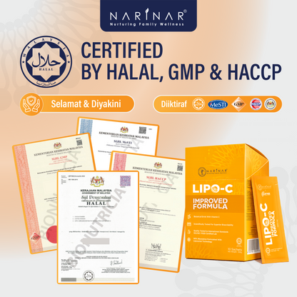 [PRE ORDER] [LIPO C IMPROVED FORMULA!] Liposomal Vitamin C Botanical Drink 1 Box (10 satchet)