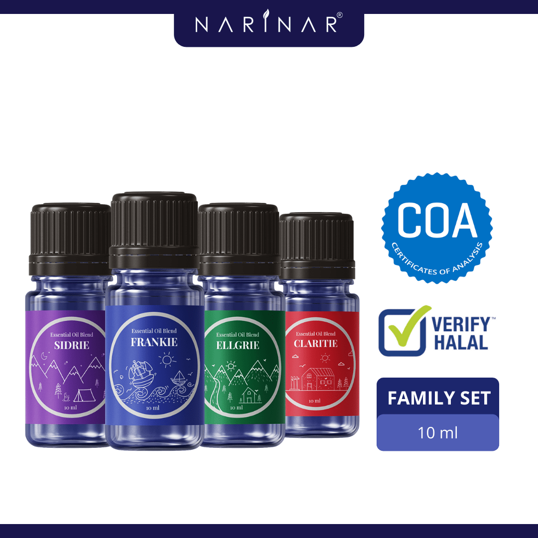 Narinar Blended Oil Series – Family Set Aromatherapy Essential Oil