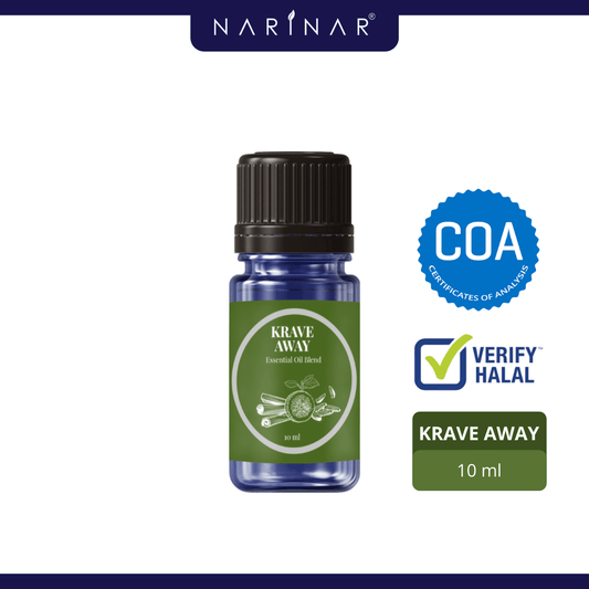 Narinar Krave Away – Blended Oil Series Aromatherapy Essential Oil (10ml)