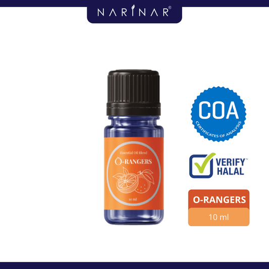 Narinar O-Rangers – Blended Series Aromatherapy Essential Oil (10ml)