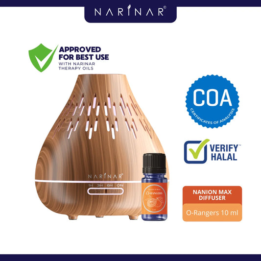 Narinar Protect Set – Nanion Max O-Rangers Aromatherapy Air Diffuser
