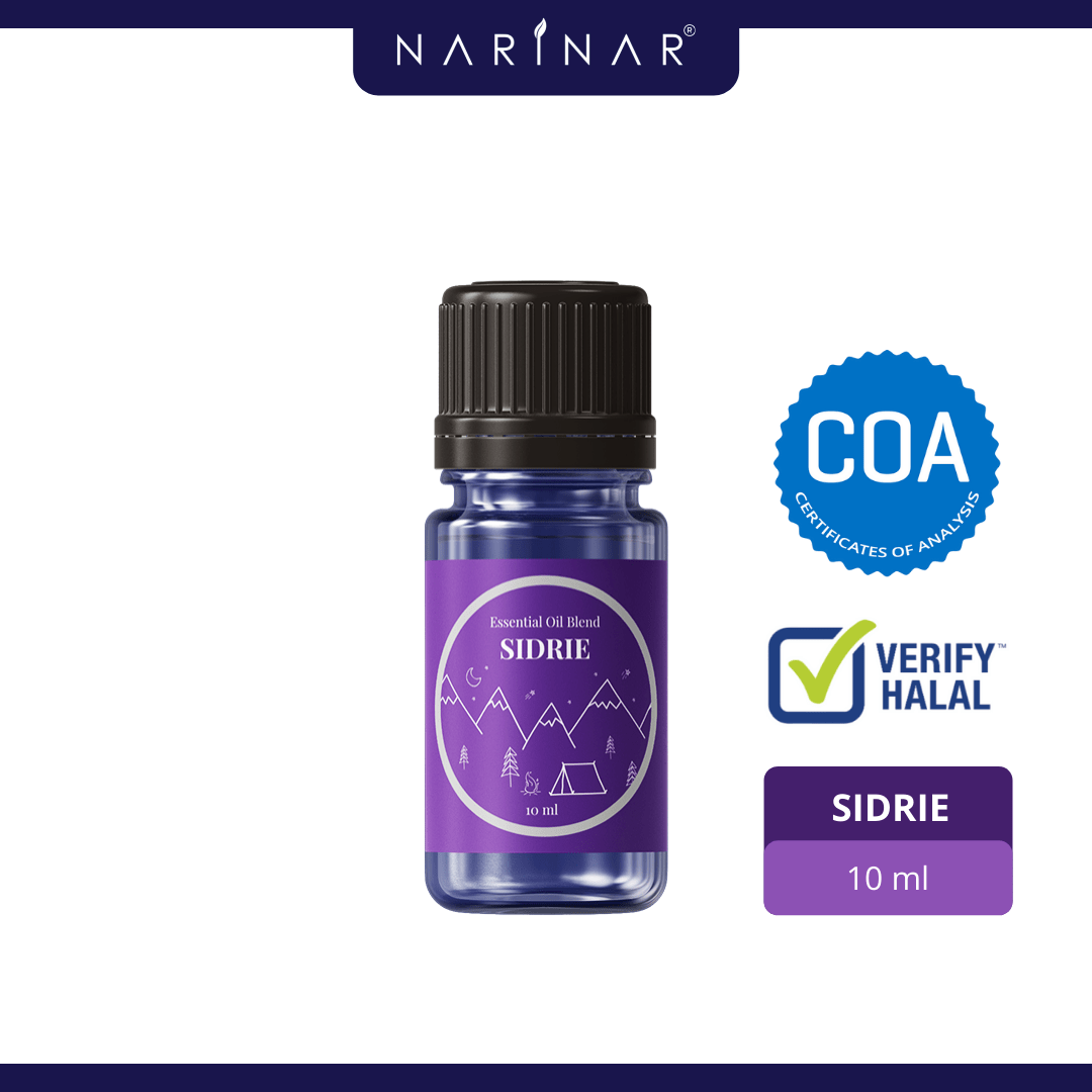 Narinar Sidrie – Blended Oil Series Aromatherapy Essential Oil (10ml)